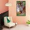 5D DIY Diamond Painting Tiger Mom and Son Full Round Drawing Home Decoration