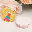 Kraft Paper Happy Birthday Labels Hang Tags Wrapping Supplies Gift Wrapping