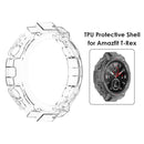Transparent TPU Smart Watch Cover for Huami Amazfit T-Rex PRO/T-Rex (White)