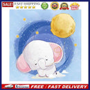 5D Diamond Painting Kit Cartoon Baby Elephant Full Round Drill Rhinestone D