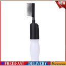 Hair Dye Bottle Comb Reusable Hair Coloring Applicator for Salon (Black)