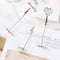 Desktop Decoration Table Numbers Holder Place Card Clamps Stand Photos Clips
