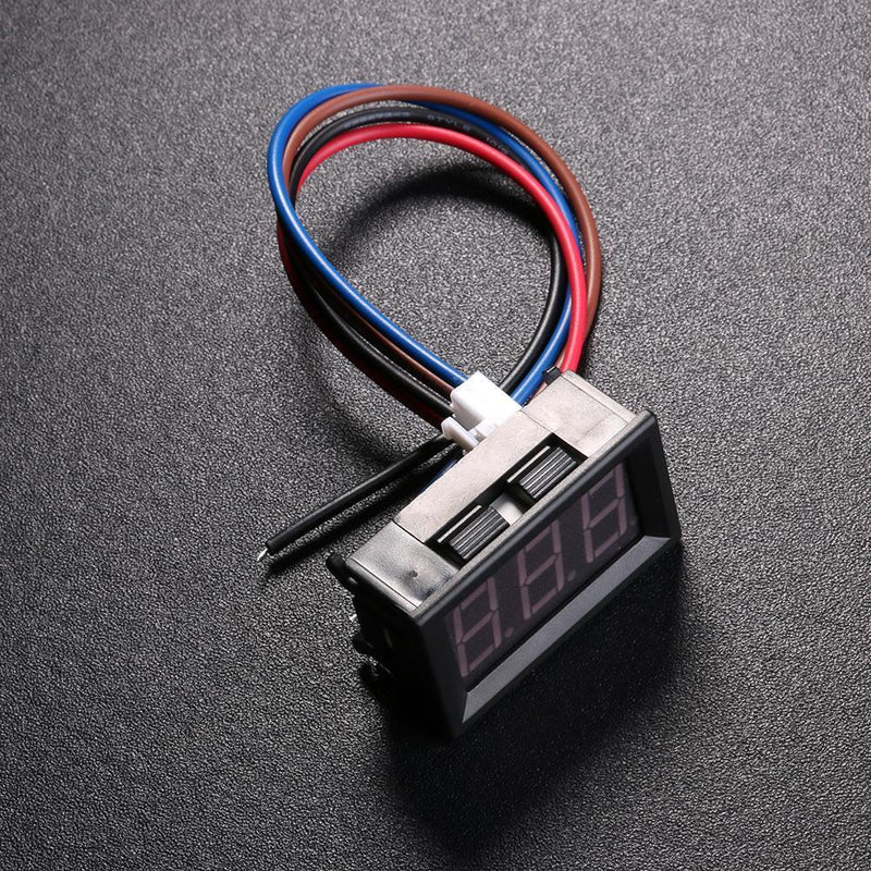 Mini 0.56in LED Digital Display DC 0-10A Ammeter Amp Panel Meter (Blue)