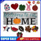Wooden Wall Hanging Board Signs Door Hanger Plaque Holiday Doorplate Pendants