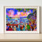 Oil Paint By Numbers Picture DIY Painting Party Abstract Drawing on Canvas