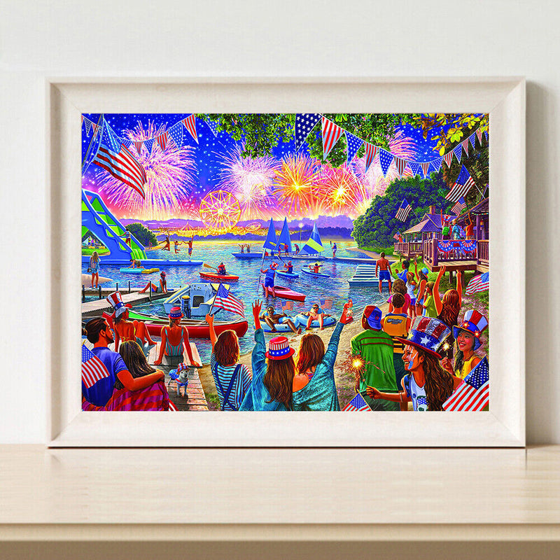 Oil Paint By Numbers Picture DIY Painting Party Abstract Drawing on Canvas