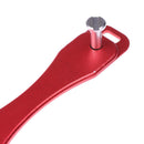 Aluminum Key Holder Organizer Clip Keychain Ring Pocket Keys Wallet (Red)