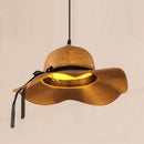 Lamp Handcraft Fixture Pendant Hanging Lights Hat Shade Design Modern Style