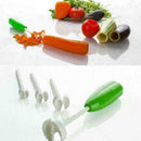 4Pcs Vegetable Cutter Spiralizer Kitchen Portable Digging Set Tool Device V2E1