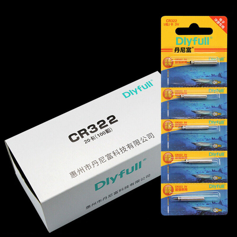 10pcs Electronic Fishing Float CR322 CR425 Battery Night Fishing Accessorie