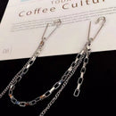 Chain Personality Collar Clip Chain Accessories Brooch Lapel Pin Collar Pins