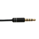 Sports Headphone Universal Phone Metal Headphones Ear Style(Black) Newly