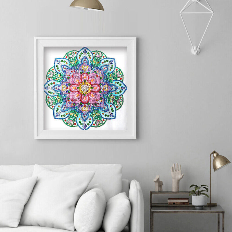 Diamond Painting Datura Flower Partial Special Rhinestone Picture (YX070)