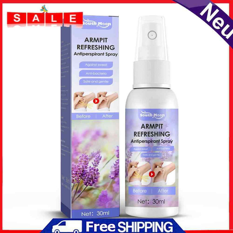 Lavender Anti-Body Odor Anti-Perspirant Spray Remove Body Odor for Summer Outdoor