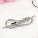 Bow Headwear Bangs Clip Side Clip Korean Style Full of Diamonds Hair Clip
