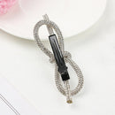 Headwear Bangs Clip Bow Full of Diamonds Side Clip Korean Style Hair Clip
