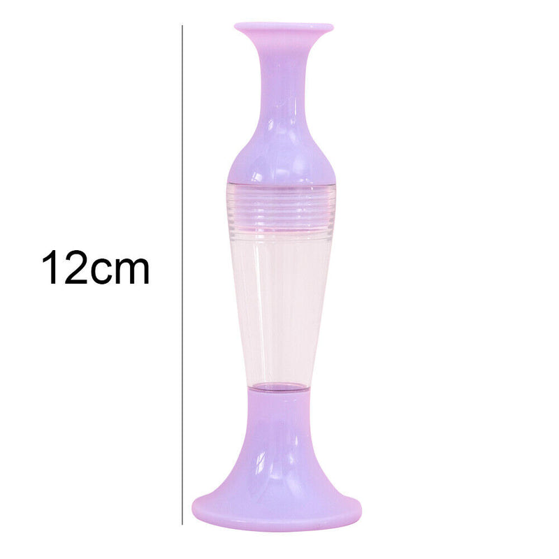 Flower Pot 5D Diamond Painting Point Drill Pen DIY Crafts (no Drill Purple)