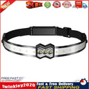 Mini Rechargeable 3LED + COB Headlamp Waterproof Outdoor Fishing Headlight Newly