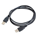 Practical USB 2.0 Male To Male Double Male Data Transfer Charger C7P5 Cord Q5V2