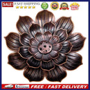 Lotus Sandalwood Censer Household Buddha Bronze Nasturtium Incense Plate Holder