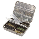 Carp Fishing Rig Storage Case Compartment Fishing Tackle Swivels Storage Box