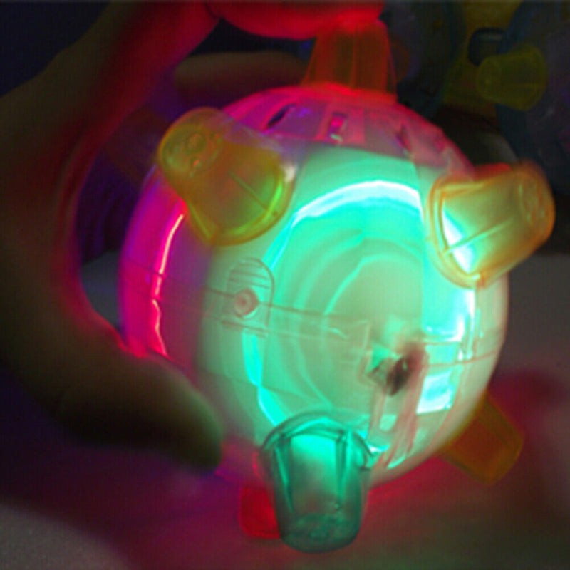 Jumping Activation Ball Pet Dog Toys LED Light Flashing Vibrating Bouncing Toys