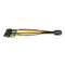 6Pin to 2x8Pin(6+2) GPU Power Cable for BTC Mining Graphics Card Splitter