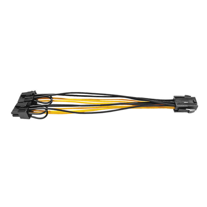6Pin to 2x8Pin(6+2) GPU Power Cable for BTC Mining Graphics Card Splitter