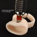 100pcs Silicone Tattoo Ink Cups Finger Ring Pigment Holder Container (M)