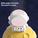 Mini Astronaut Fan Portable Bladeless Fan USB Rechargeable Battery (Pink)