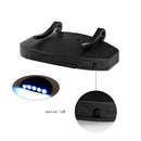 5-LED Flash Travel Headlight Camping Headlamp Cap Brim Lamp Hat Clip Lights