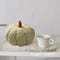 #A Cute Pumpkin Shaped Pillow Ornaments Sofa Back Cushions Holiday Party Decor