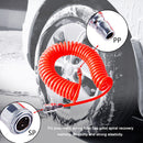 8x5mm Air Compressor Hose Pneumatic PU Telescopic Spring Tube (3 meter) Newly
