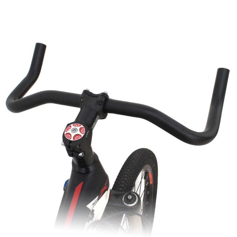 MTB Road Bike Handlebar Aluminum Alloy Steering Wheel Drop Bent Bars Parts