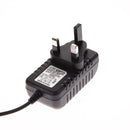 UK Male 6V 1A AC 100-240V Converter Adapter DC 5.5x2.5MM + 2.5 X 0.7MM Charging