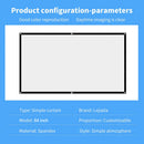 16:9 Simple Projector Curtain 84 inch HD Display Screen for Home Office Newly