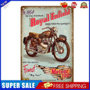 Car Tin Plate Painting Metal Cafe Bar Retro Door Sign Poster Plaque (B)