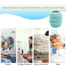 Eco-Friendly Wash Ball Laundry Balls Reusable Tangle-Free (Light Green)