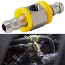 Universal 3/8 Inch Car Fuel Pressure Gauge Sensor Auto T-Fitting Adapter Newly