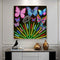 Diamond Painting Partial Special Drill Flower Glasses Picture of Rhinestone