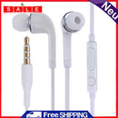 Headphones In-Ear Earphones Headphones 3.5mm Pin Plug Cell Phone Smartphone Tablet
