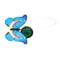 Solar Powered Dancing Flies Fluttering Butterflies Garden Yard Decoration Ge