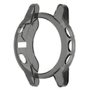 TPU Protector Transparent Shell Frame Replacement for Garmin Fenix 5S Smartwatch