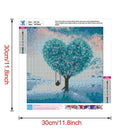 5D DIY Full Drill Diamond Painting Love Tree Embroidery Mosaic Kit (W1134) Newly