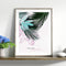 DIY Colouring Wall Pictures Posters Green Plants Hand Painted Oil Paint Painting