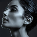 Bone Conduction Headphones Painless Wearing No Ear Plug Headset with Microphone