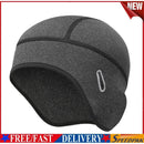 Winter Warm Outdoor Cycling Fleece Helmet Lining Cap Soft Bike Riding Skiing Hat