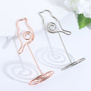 Decoration Paper Clamp Photo Clips Place Card Table Number Holder Clamps Stand