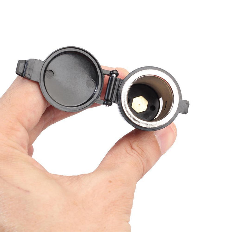 Car Cigarette Lighter 12V Power Socket Plug Outlet with Waterproof Cover
