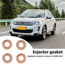 4pcs Injector Copper Washer Spacer Seal 1.6HDI O-Ring for Peugeot OE198173